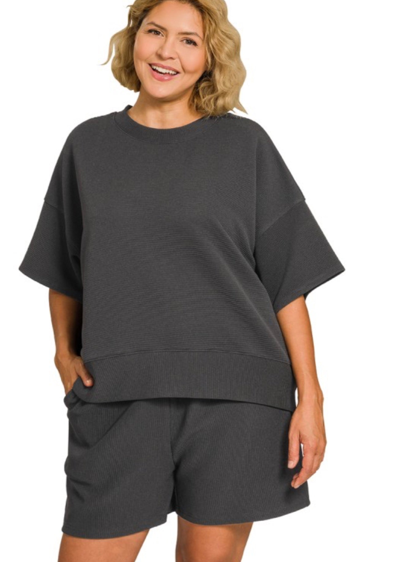 Black Plus Size Set