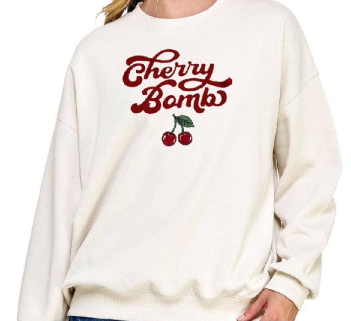 Cherry Bomb Crewneck
