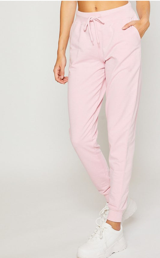 Baby Pink Joggers